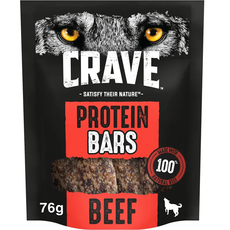 CRAVE Protein Bars with Beef