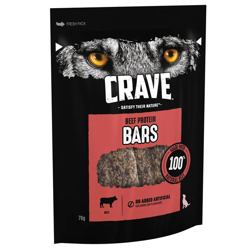 CRAVE Protein Bars with Beef