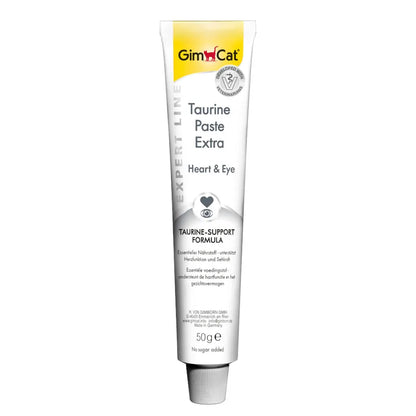 GimCat Taurine Paste Extra tube on a white background