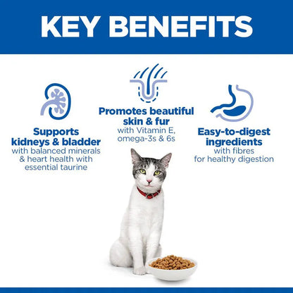 Senior kibble promoting healthy skin