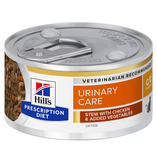 Cat urinary care chicken stew