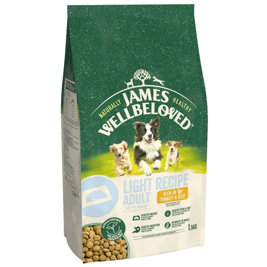 James Wellbeloved Light Turkey & Rice dog food