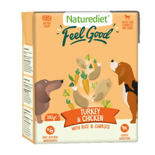 Turkey and chicken wet food